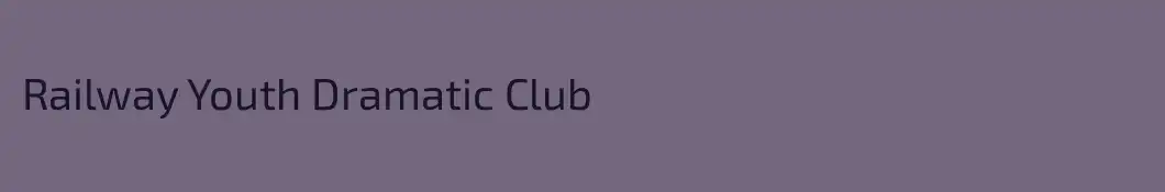 Railway Youth Dramatic Club